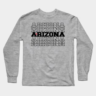 I Love AZ Mirror Words Long Sleeve T-Shirt
